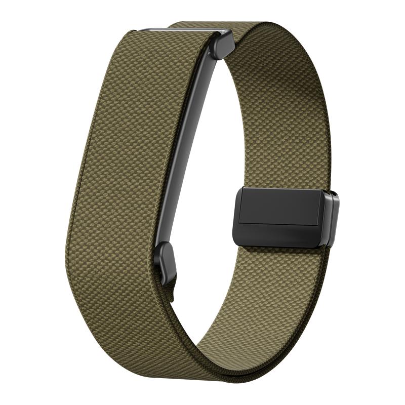 Metal Case+Sports Nylon Strap For Google Fitbit Air Sports Elastic Magnetic Wristband For Google Fitbit Air Comfortable Bracelet