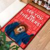 Paddington Bear Carpet Rug for Living Room Bedroom Home Sofa Decoration,Kids play Nonslip Floor Mat