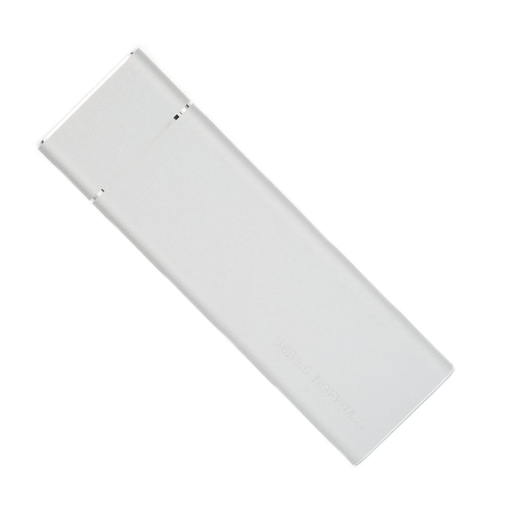 Hard Drive Enclosure M.2 NGFF To USB3.0 High Speed 5Gbps Portable Stable SSD Enclosure for Windows for OS XGrey  (Not