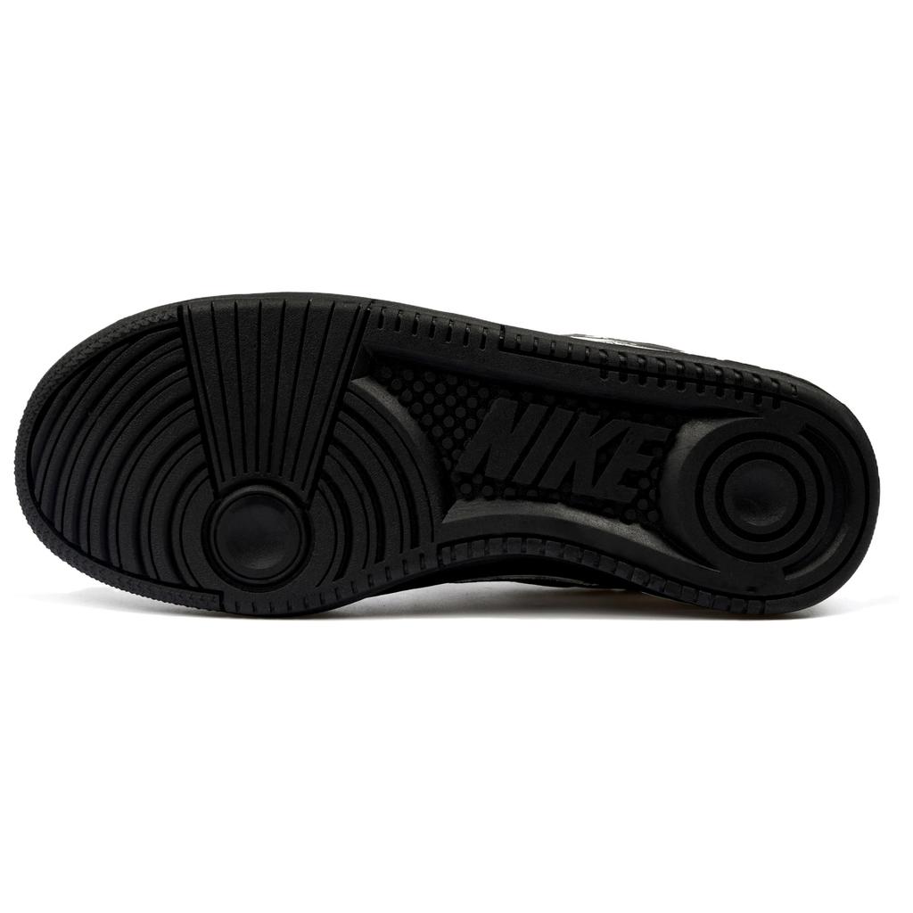 Nike Gamma Force Slip Resistant Abrasion Resistant Low top Skateboard Shoes Unisex Black White HQ1674-001(Team1192-)