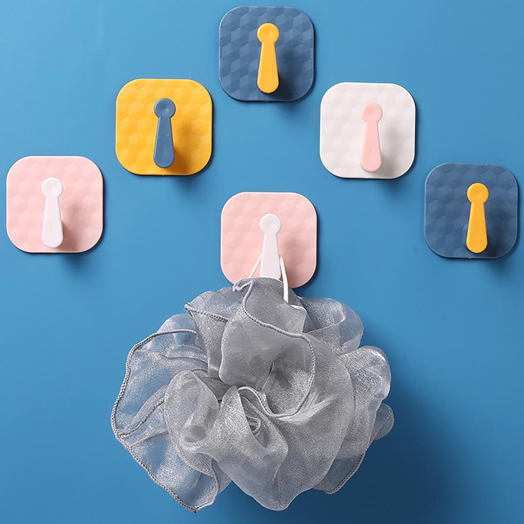 Plug Hook Plastic Non-marking Super Glue Hook Nail-free Hook