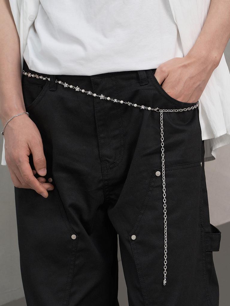 Hawa Stud Star Half Chain Belt
