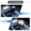VekAuto Mini R50 R53 2000-2006 6-Speed Manual Gear Shift Knob for Mini Cabrio R52 2002-2008 Durable Plastic Black Silver Tone