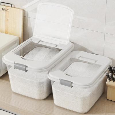 35 Jin Household Rice Storage Bin - Thickened, Moisture-Proof, Insect-Proof, Sealed Container for 15 Jin Flour.