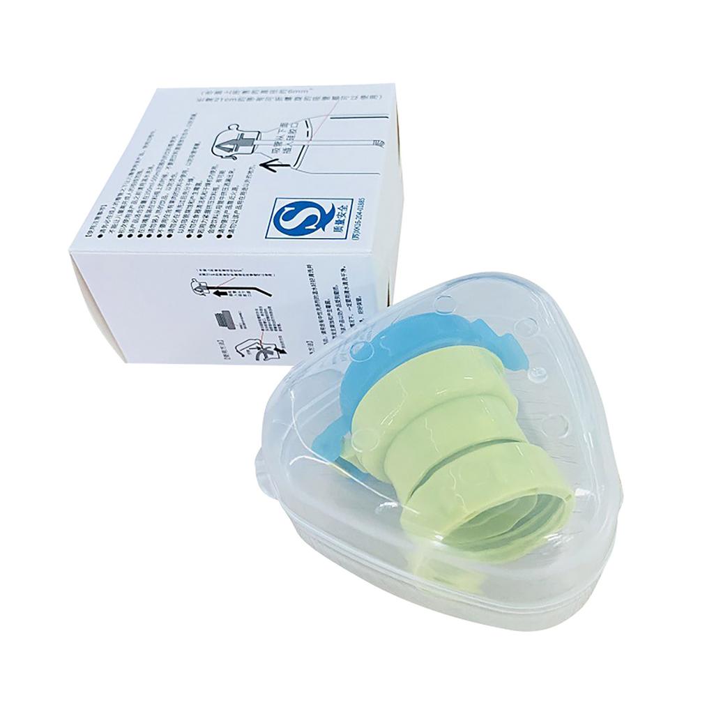 Baby halmhette, drikke på flasker for barn, overløp og kvelende sugerør med adapter