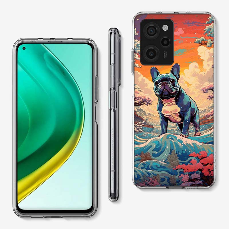 

French Bulldog Dog Pug Phone Case For Xiaomi Poco F7 Ultra X7 X6 Pro M7 M6 M4 M3 X4 Mi 15 15T 14 14T 13 12T 12S 10T Pro 12 11 Li Xiaomi Poco F6 Pro