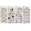 3D Set of for Decorating Cell DIY and Crafts Stickers Stickers, 4, Phones, Planners, Diaries, (Animal (Type B))
