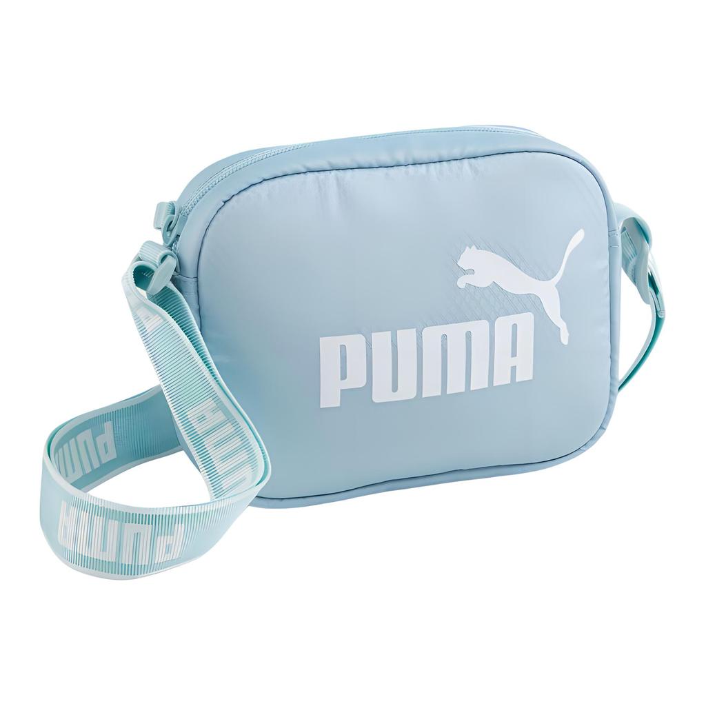 New PUMA Fabric Crossbody Bag Shoulder Bag Women's Blue 090270-02