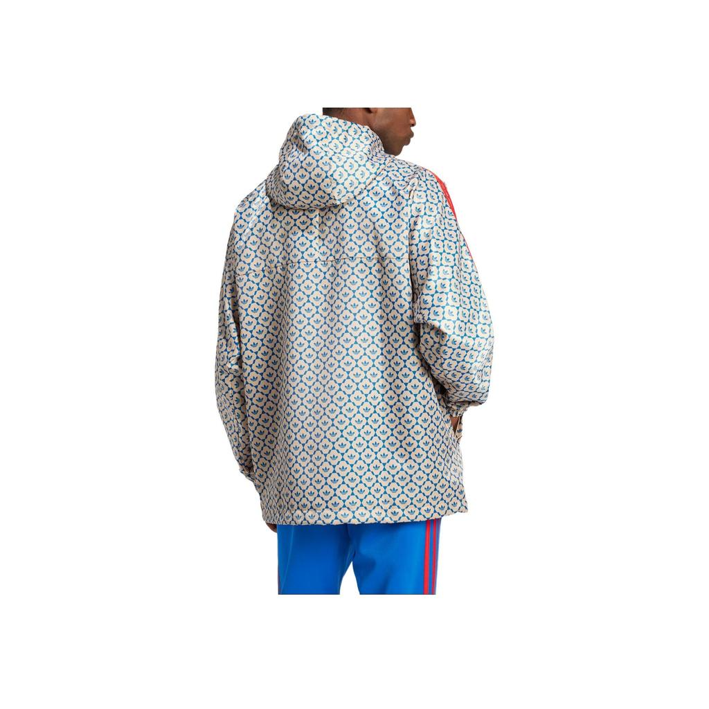 Adidas Originals Vindjakke Beckham Collection Fotballstil Retro Casual Sport Hette Langermet Jakke Herrejakke Lysbrun JJ1626