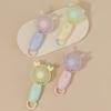 Animal Horn Mini Handheld Fan with Hanging Loop Speed Adjustable Cat Ears Cooling Fan Quiet Summer Travel Outdoor Portable Personal Fan
