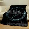 Sagittarius zodiac sign with a constellation and glowing arrows design. for all seasons blanket lunch break throw gift