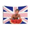 2025 G-George Russell Flag Tapestry Wall Decor Living Room Sofa Background Cloth Pink Flags Home Decor