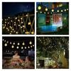 NEW 20/30/50 LED Crystal Ball LED Solar Lamp Power LED String Fairy Lights Night Garlands Garden Christmas Decor For Outdoor