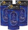Lenor Eau De Luxe Premium Fabric Mindfulness Sleep 410mL X 3 Bags [Bulk Purchase] Softener, Series, Refill,