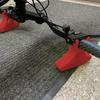 2Pcs Plastic Bicycles Repair Handlebars Bracket Clip On Bike Handlebars Stand Stabilizer Bicycles Inverted Stabilizer