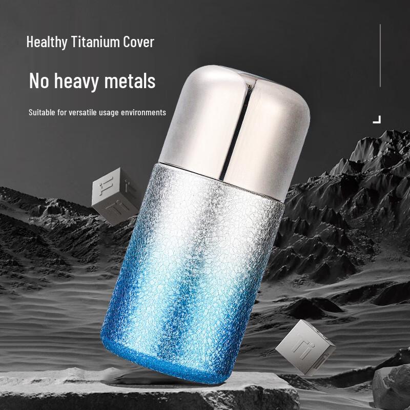Portable Titanium Tea Infuser Bottle