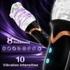 Masturbador masculino automático con vibración y rotación de 8 velocidades y 10 vibraciones, juguetes sexuales para hombres