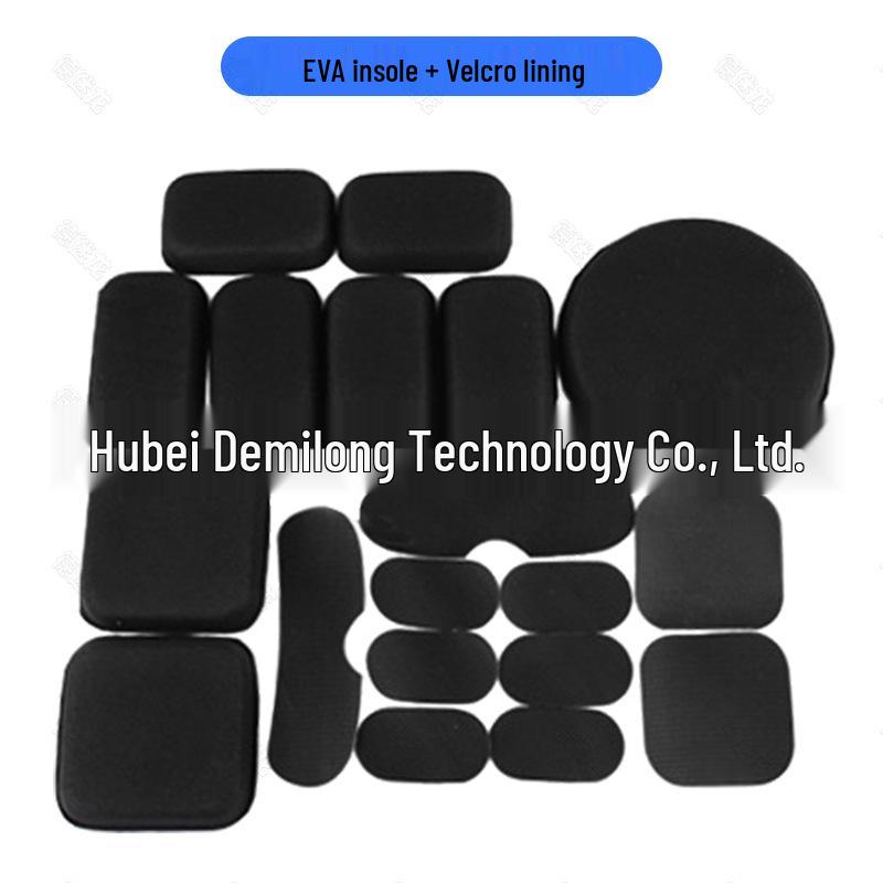 Tactical Shock-Absorbing Helmet Liner Pad with Double-Layer Memory Foam One Size