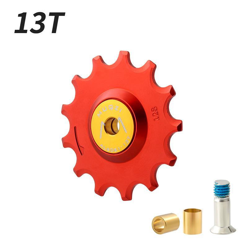 Poulie de Dérailleur Arrière de Vélo 11T 12T 13T 14T Roue de Guidage 7 8 9 10 11 12 Vitesses Chaîne Poulie Céramique