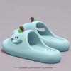 Womens Summer Slippers Cute Cartoon Style Non Slip Thick Sole Outdoor Flip Flops Comfortable Casual Beach Sandals