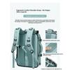 Unisex Ultra Light Large Capacity Travel Backpack, Multifunctional Luggage Bag With Hand & Crossbody Strap For Women Travel And Men Business Trips