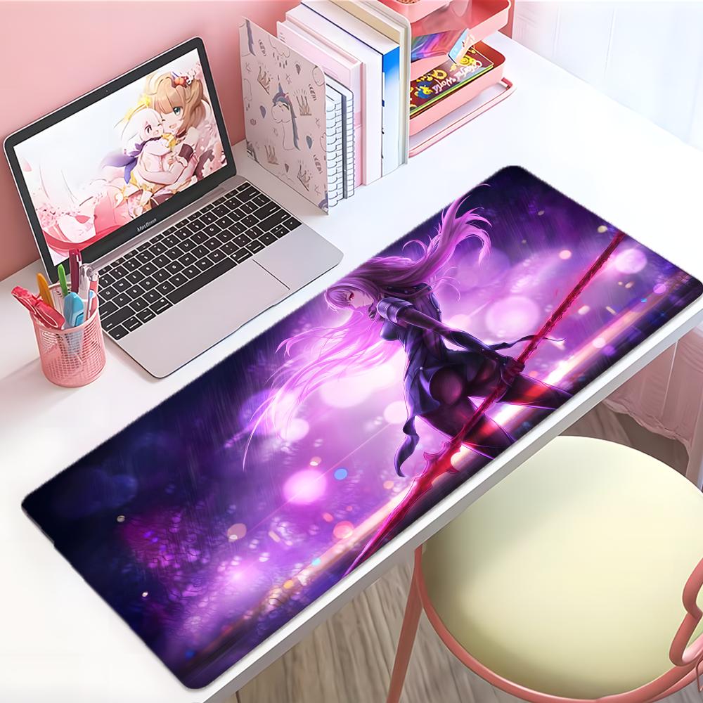Cool Magical Game Ffategrand Order Mouse Pad Large Thick Desk Pad Stitched Edges Gaming Mouse Mat For Pc