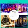 Meteor Shower Star Rain Lights 30cm 8 Tubes Falling Christmas Outdoor Party Tree