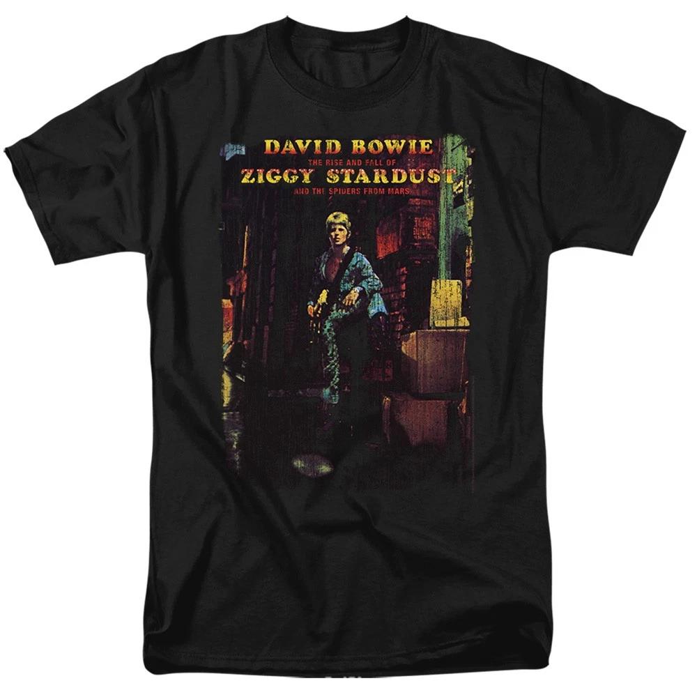 David Bowie - Ziggy Stardust Album - Unisex Short Sleeve Children s T-shirt - Black 110