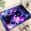 1PC Custom Name Purple Dragon Fantasy Theme Floor Mat Ideal for Living Room, Game Rooms, Office, Bedroom, Office Floor Mat , Floor Mats for Home