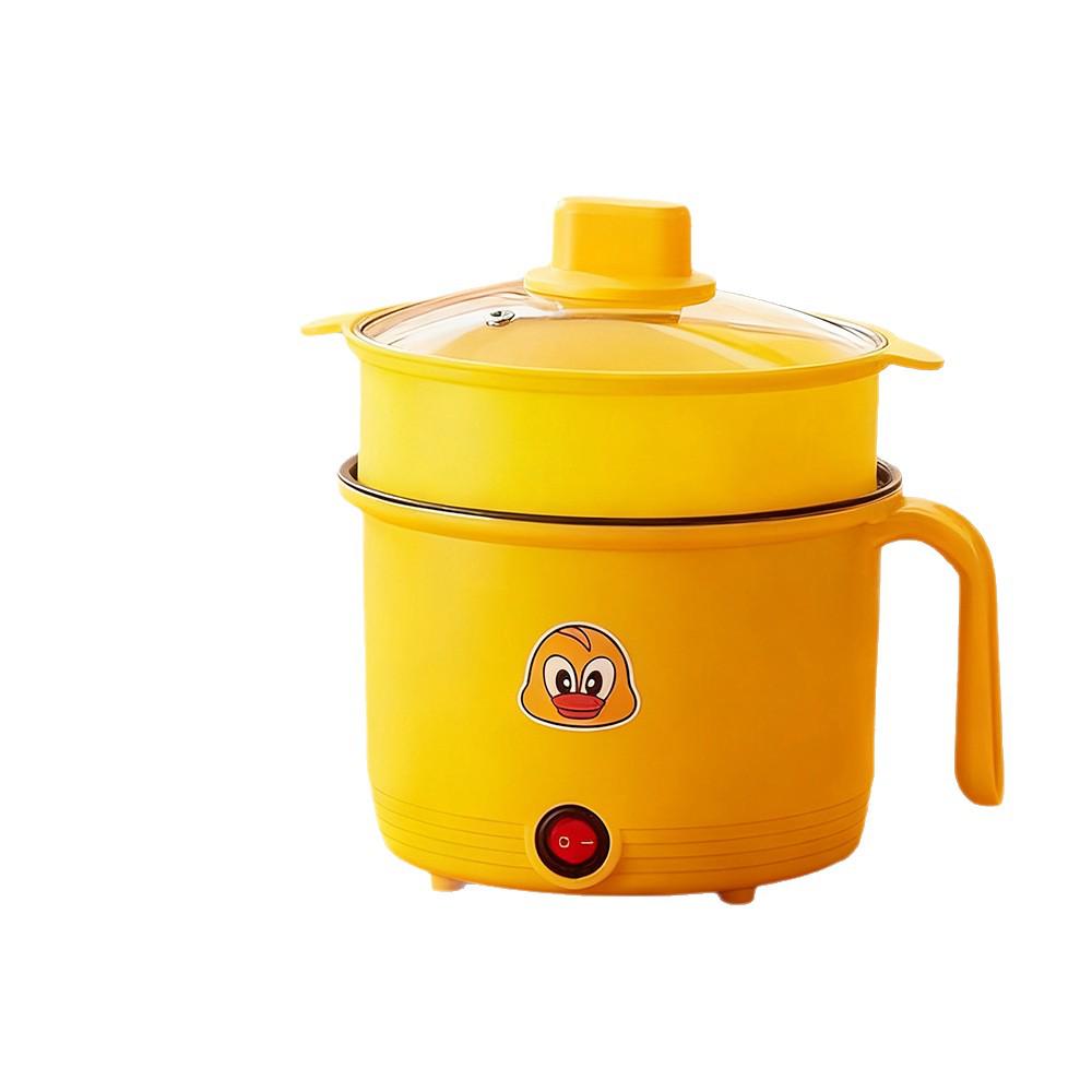 Non-stick Multifunctional Electric Cooker: Instant Noodle Pot with Large Capacity for Dormitory Use