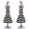 Zebra Fashion Puppenkleid für Barbie-Puppenkleidung Meerjungfrau Fischschwanz-Outfits Kurze Kleider Partykleid 1/6 Puppen Zubehör Spielzeug