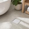 Bathroom Floor Cover Odor Stopper, Fit Sink and Tub Plug for Kitchen and Bathroom