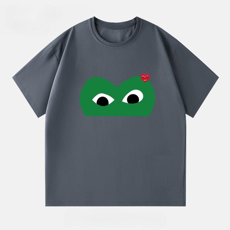 2025 Neues Essential Baumwoll-Unisex-T-Shirt Mode Druck Weich Atmungsaktiv Rundhals Mode Herren- und Damen-T-Shirts Einteilig