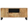 Vidaxl Szafka Rtv, 105X33,5X46 Cm, Mango I Materiał Drewnopochodny