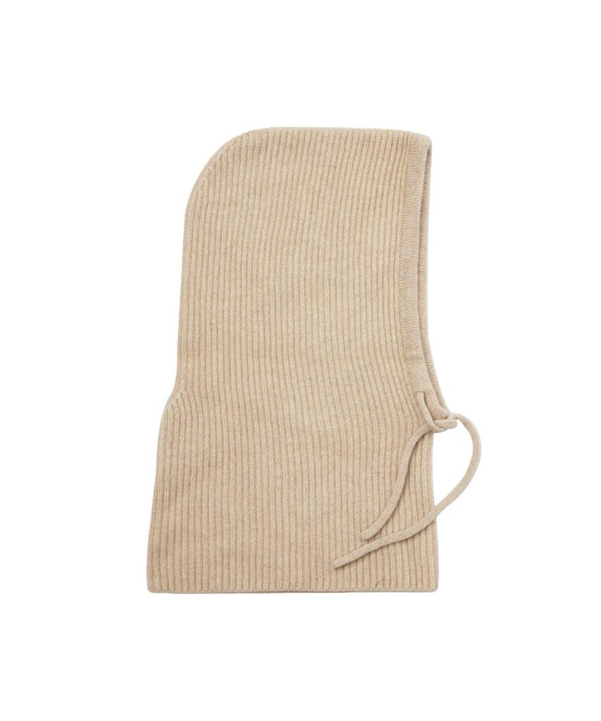 Nibada 8004 100% Cashmere Unisex Balaclava Beige