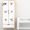 Flying Pet Protection Decal 3Pcs Static Bird Window Clings, Decals, Removable PVC Anti-Collision Bird-friendly Sticker Stickers for Glass Doors