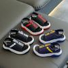 Summer Years Kids Pvc Water Shoes Fashion Black Children Soft Beach Sandals For Boys Toddler Baby Baotou Breathable
