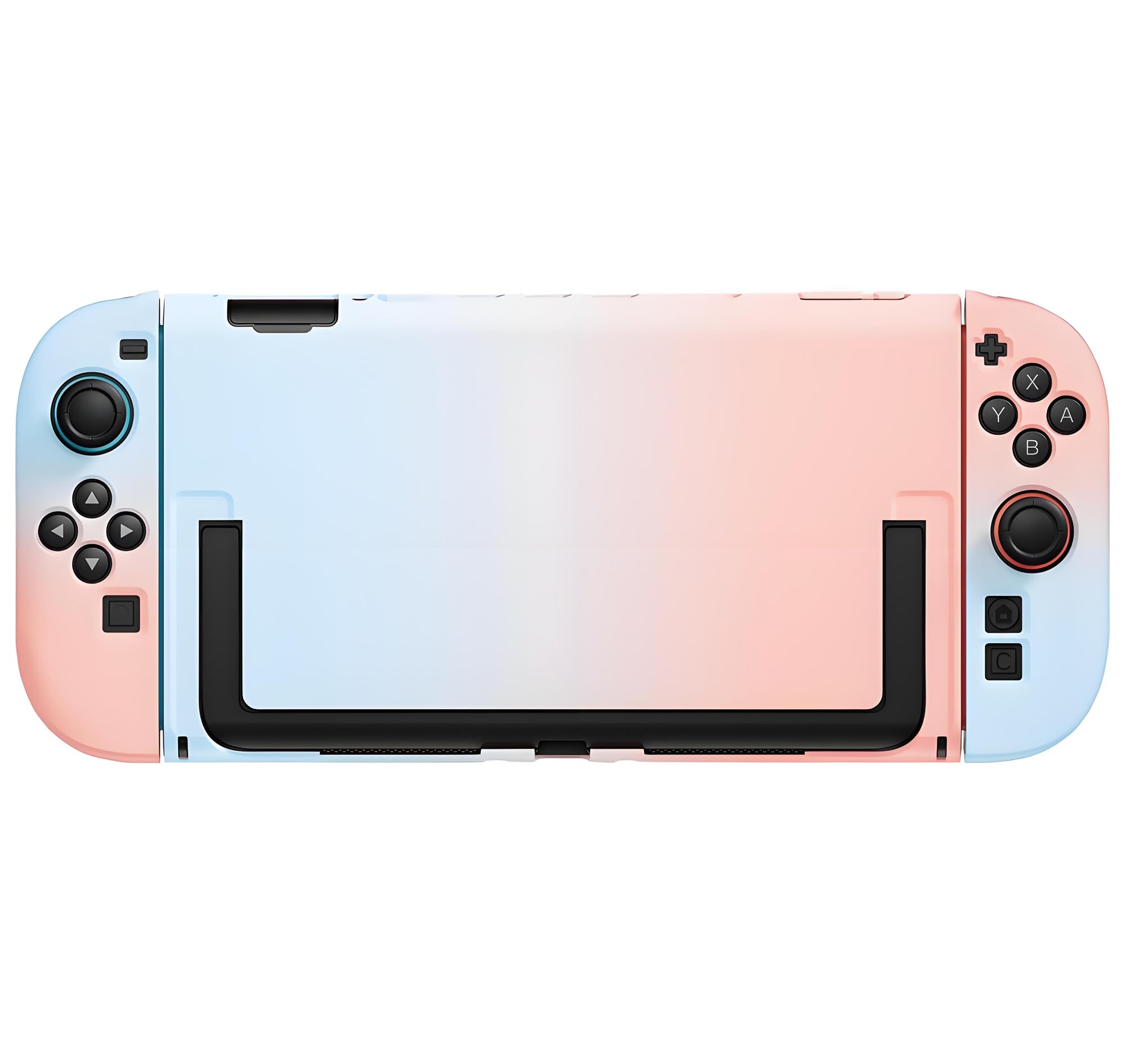 

SHEAWA for Switch 2 Protective Hard PC Does Not Interfere with Stand Full Compatible Compatible with Switch 2 Pink x Light Case, Case, Cover, Case,
