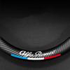 Car Steering Wheel Cover PU Leather Decoration Carbon Fiber For Alfa Romeo giulia stelvio giulietta 159 147 156 166 Accessories