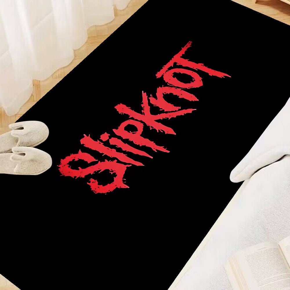S-Slipknots Rock Fußmatte Kinderzimmer Schlafzimmer Dekoration Balkon Anti-Rutsch-Fußmatte Wohnzimmer Fußmatte Teppich