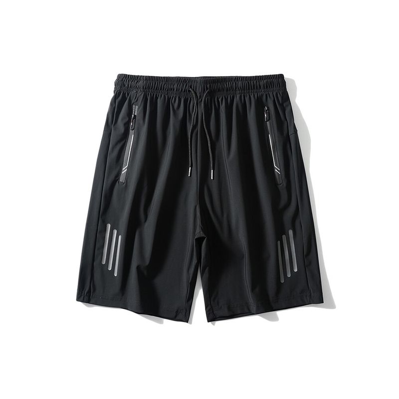 Outdoor Sports Fitness Running Ice Silk Quick-Dry Shorts for Men, Summer Thin Five-Point Pants, Export Men's Casual Mid-Length Pants