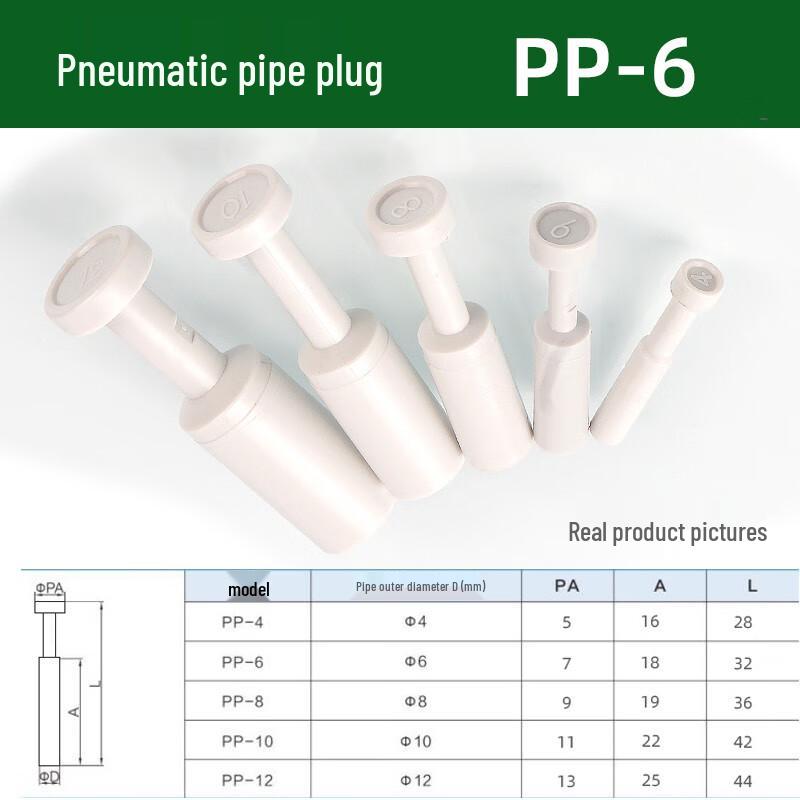 Muxintai PP Quick Connect Air Tube Stopper Plug