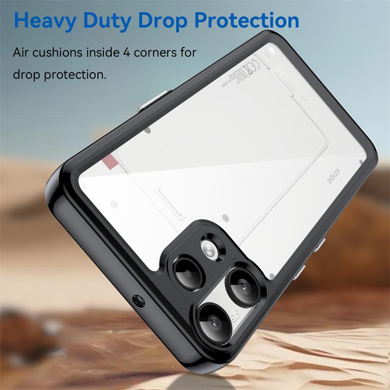Transparente Bunte TPU Hülle für Nothing Phone 3a Lite Schutzhülle Klare Fundas Coque Capa