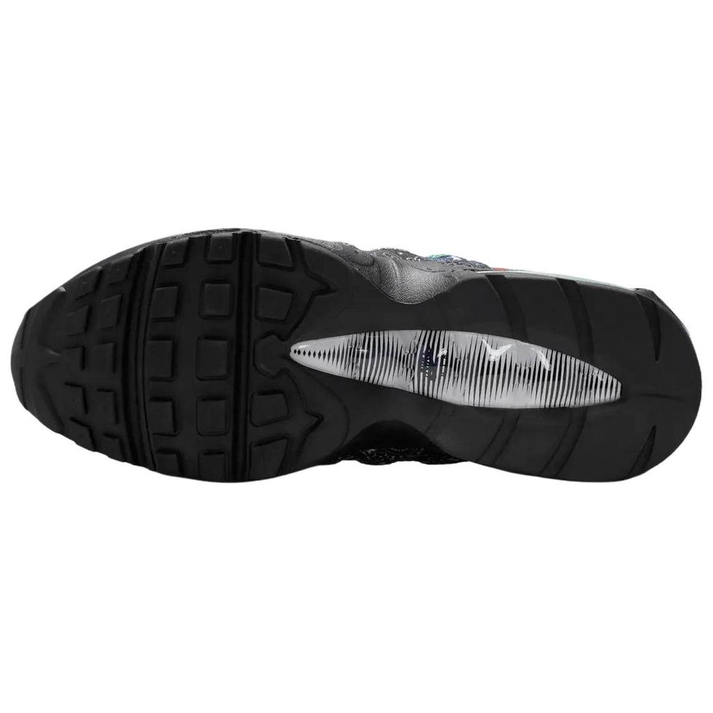 Nike Air Max 95 OG Big Bubble - Paisley Neon Men Sneakers Black Sail Volt-University-Red-Sport-Green-Black-Midnight-Navy IQ0620-100