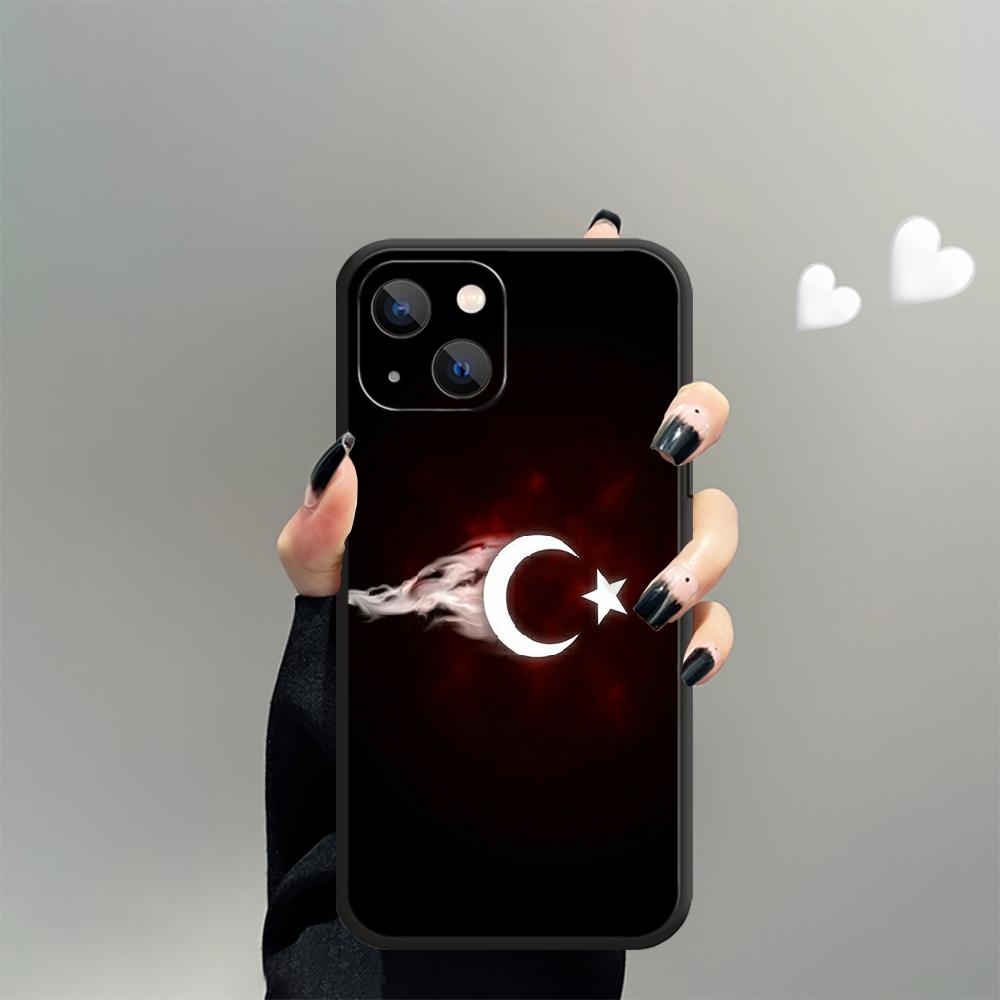 Türkei Türkische Flagge Handyhülle für iPhone Samsung Galaxy Redmi Xiaomi Oppo OnePlus Note SA 7 8 9 10 11 12 13 14 20 21 22 23 53 54 Pro Max Plus Ultra