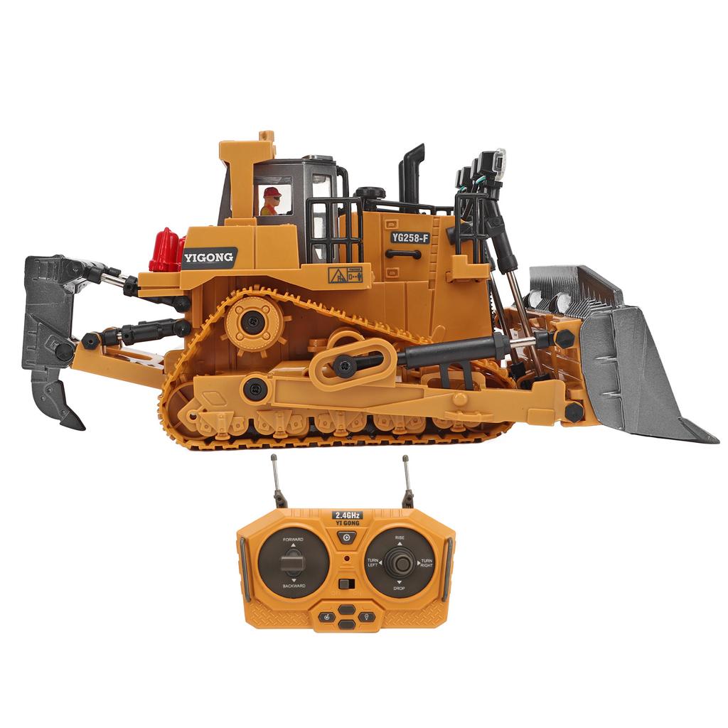 2.4g Construction Remote Control Excavator Truck Simulating Light Loader Truck Toy for Children