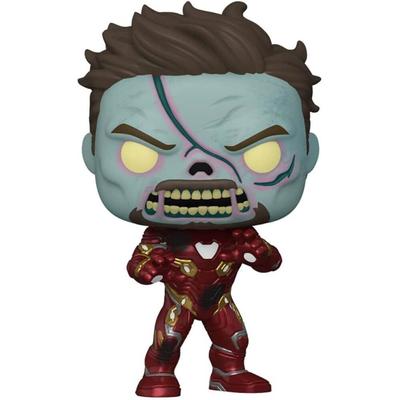 Hva om Zombie Iron Man Glow USAs eksklusive pop! Vinyl