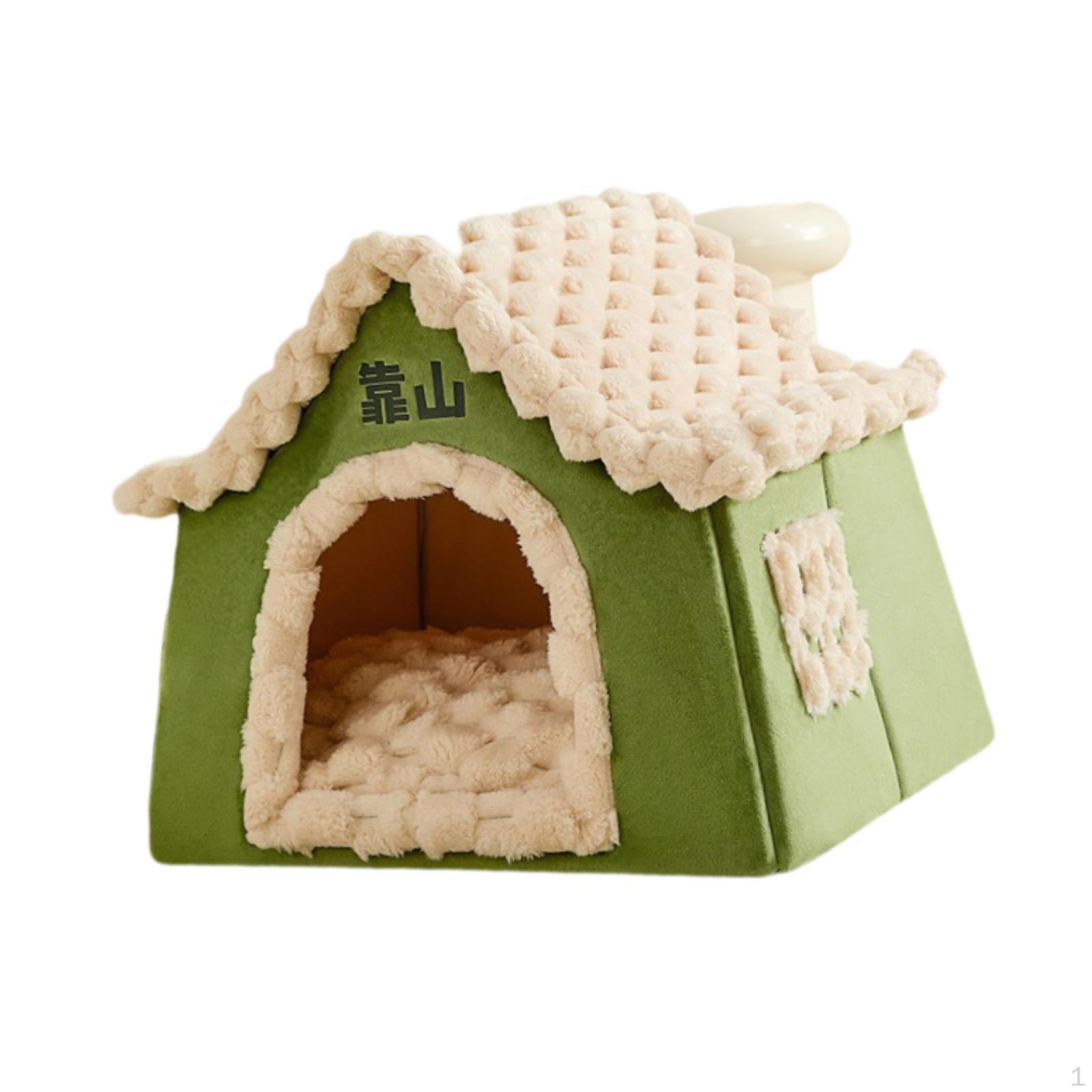

Cat Bed for Indoor Cats House Kitten Nest Dog Beds Puppy M
