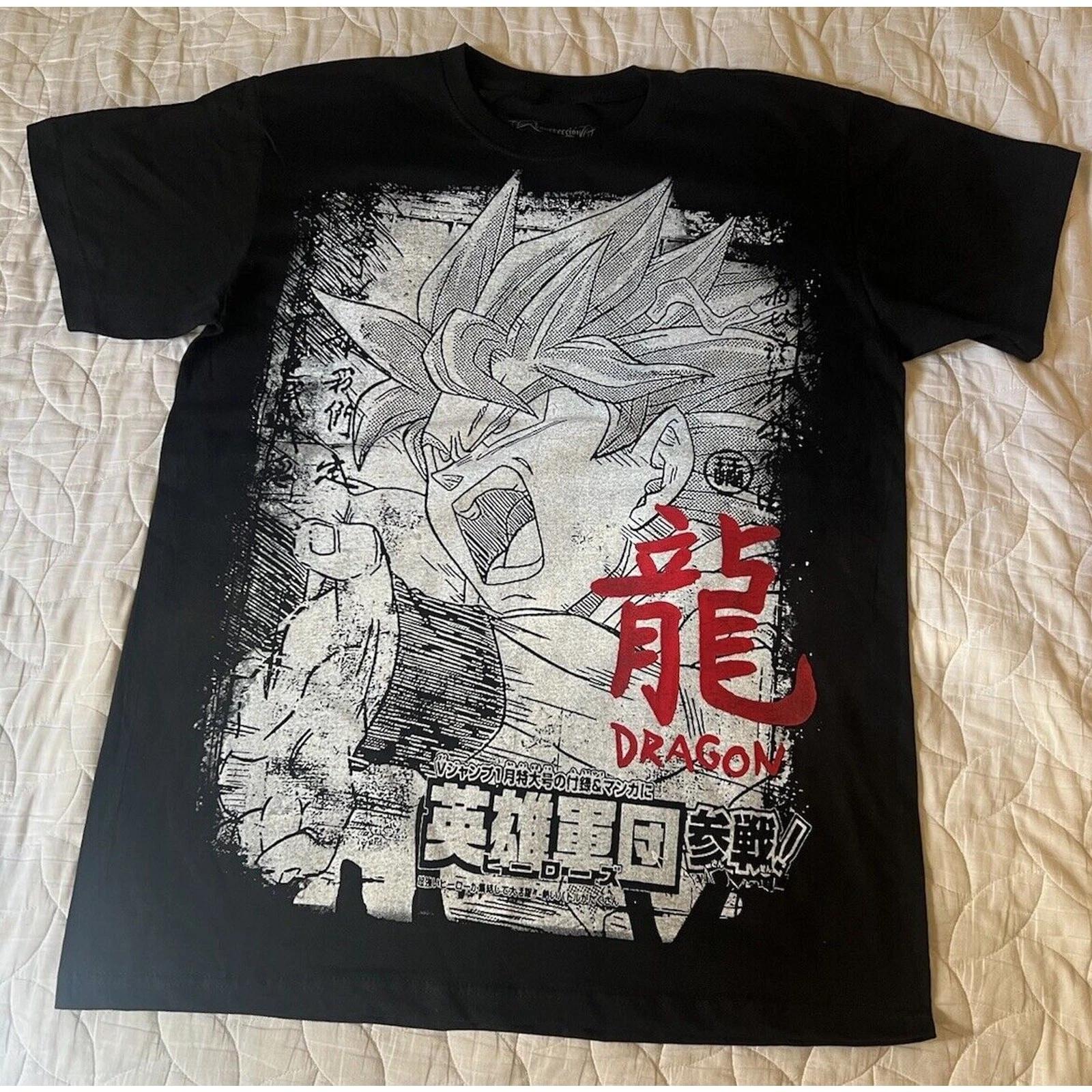 

Dragon Ball Z T-shirt Son Goku Vintage Style Goku Exclusive Shirt Size XL S