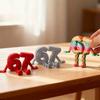 6/7 Digital People 3D Printed Toy Crafts Creative Home Desktop Decorative Ornaments Joints Movable Action Figures 6/7 Model Toys